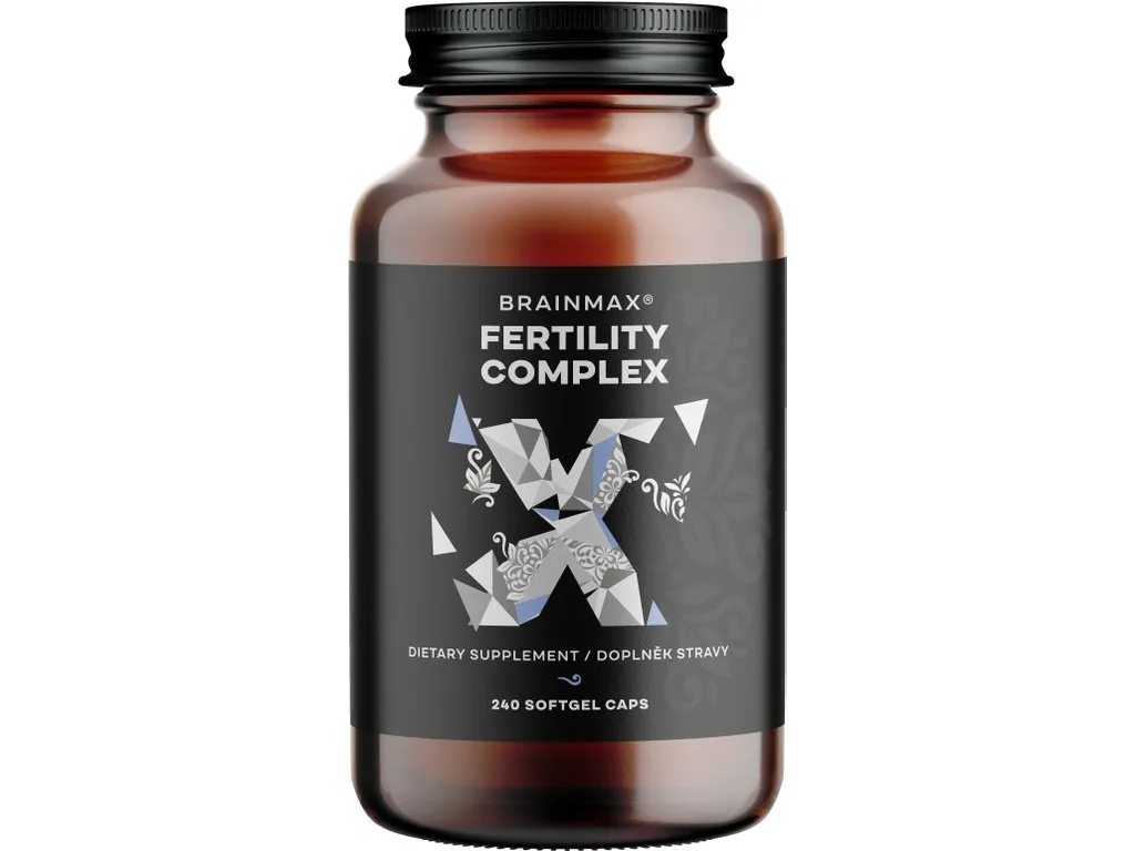 BrainMax Grass-Fed Fertility Complex, 240 kapslí