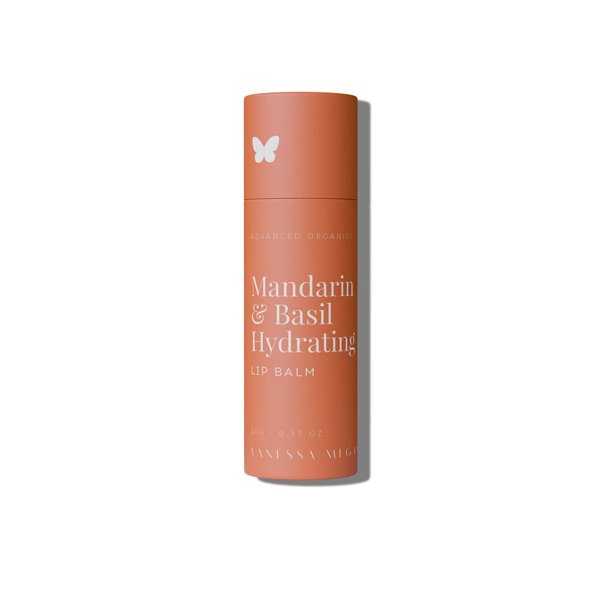 Hydratační balzám na rty Mandarin & Basil Organic Lip Balm