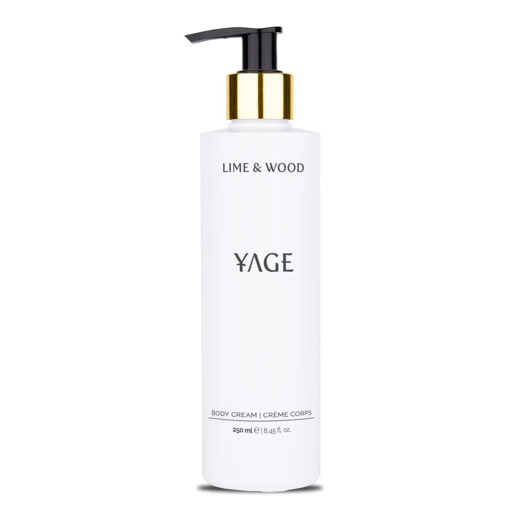 Yage Organics — Tělový krém pro obnovu kožní bariéry LIME & WOOD